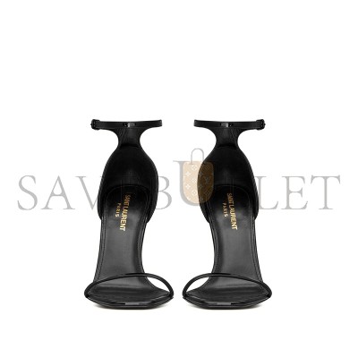 YSL OPYUM SANDALS IN PATENT LEATHER 5576621TV1A1000